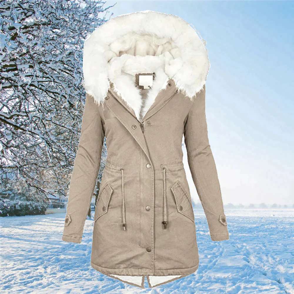 Amara - Manteau femme élégant polyvalent avec col - Image 3