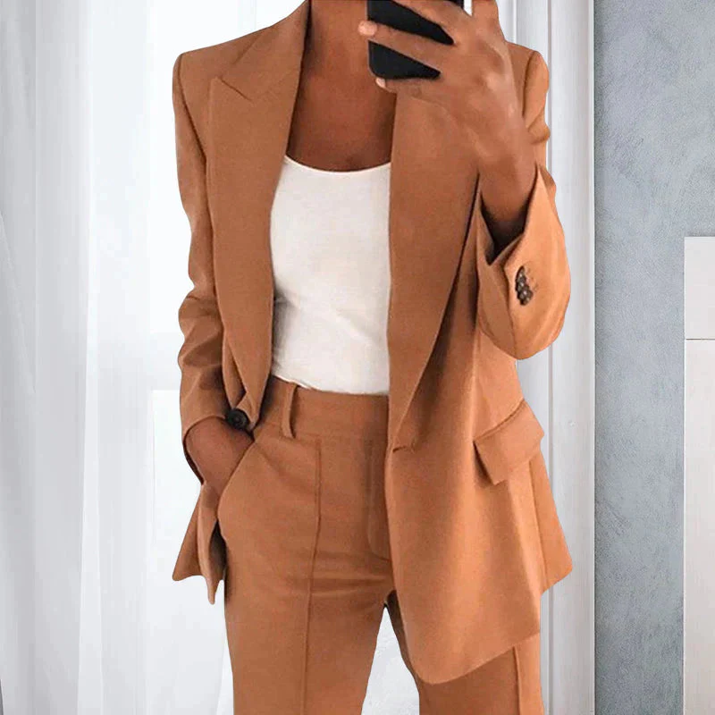 Charlotte - Ensemble blazer & pantalon femme - Image 4
