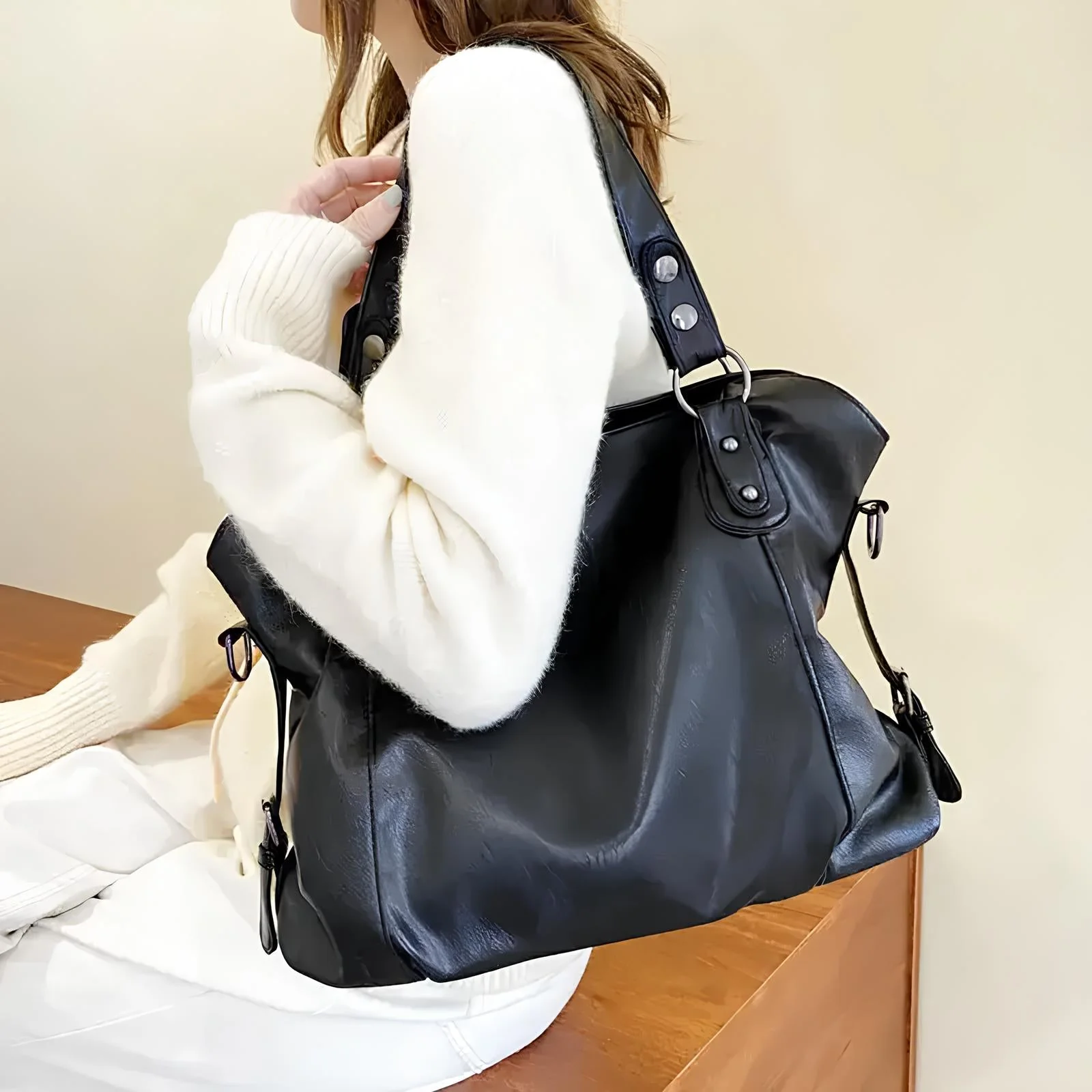 Sac à main Clara en cuir PU - Image 7