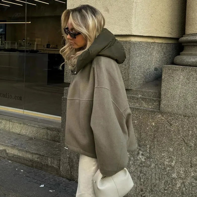 Veste à capuche femme élégante - Image 5