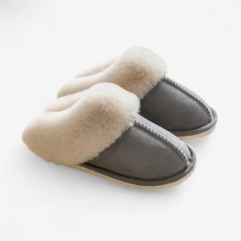 Chaussons d’intérieur Esmee doublés imitation fourrure - Image 3