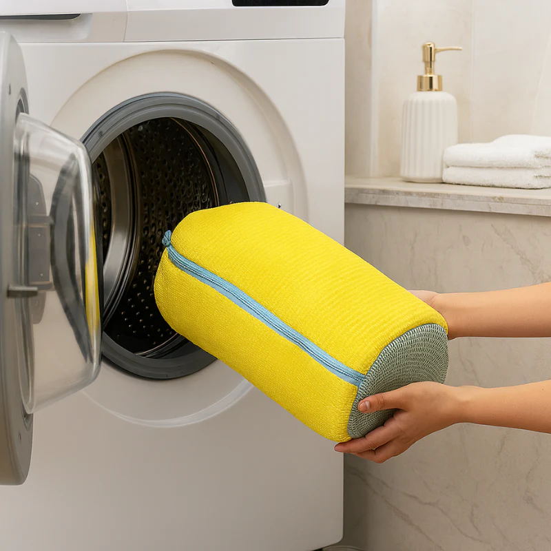 Sac de lavage pour chaussures avec fermeture zippée - Image 4