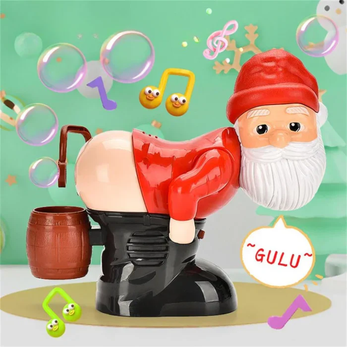 Figure à bulles FunnySanta pour cadeaux gags et plaisir de Noël - Image 3
