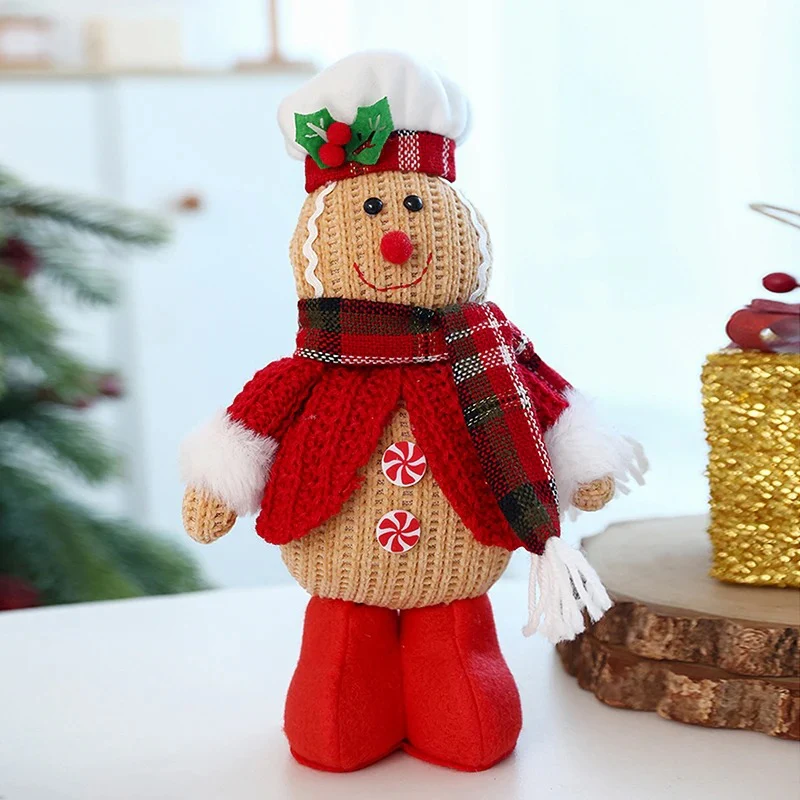 Figurines de Noël faites à la main, décorations artisanales festives - Image 6