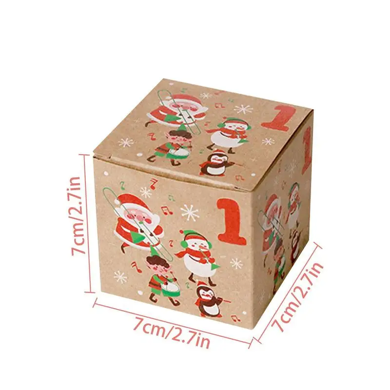 Calendrier de compte à rebours de Noël avec décorations DIY - Image 4