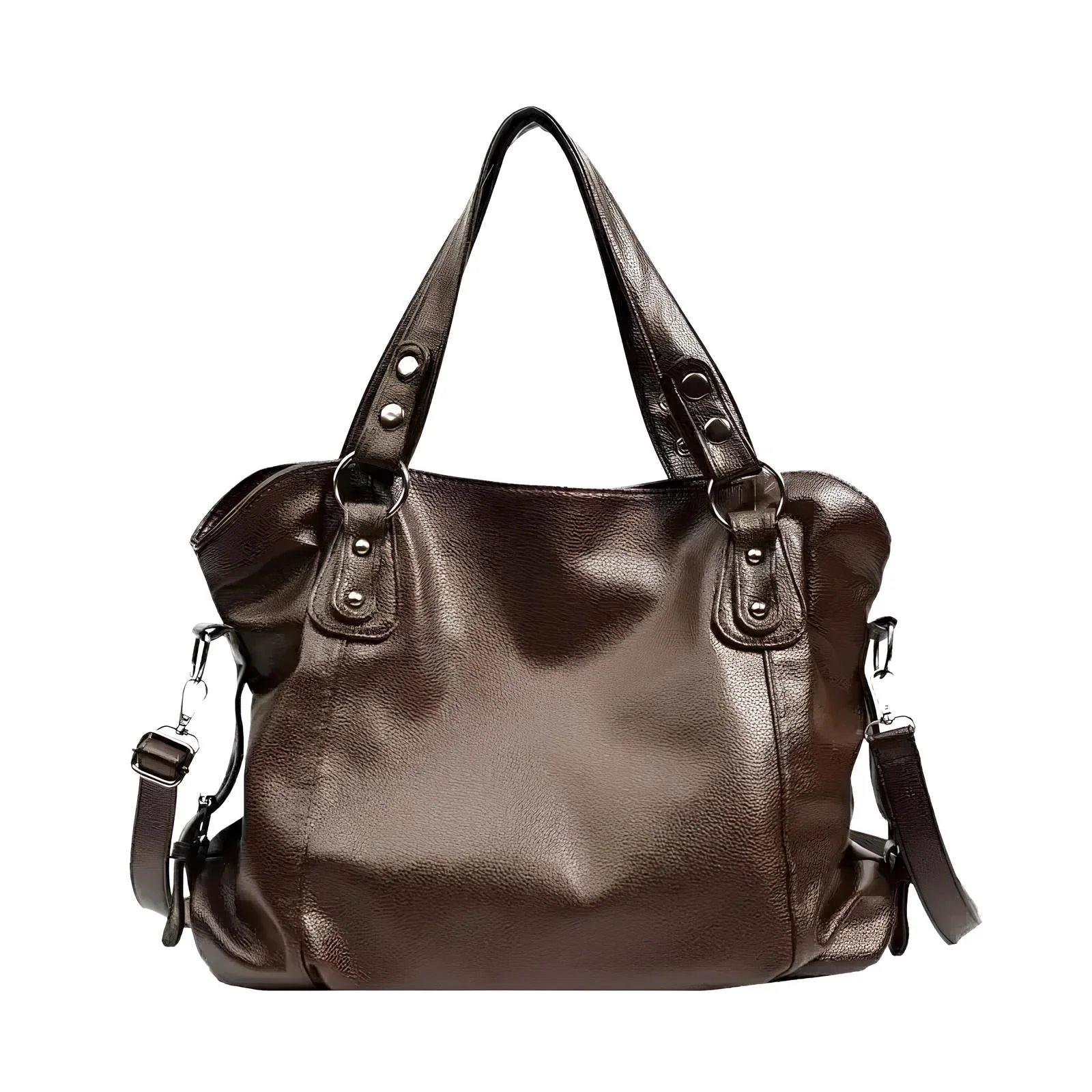 Grand sac NYX en cuir PU grainé - Image 3
